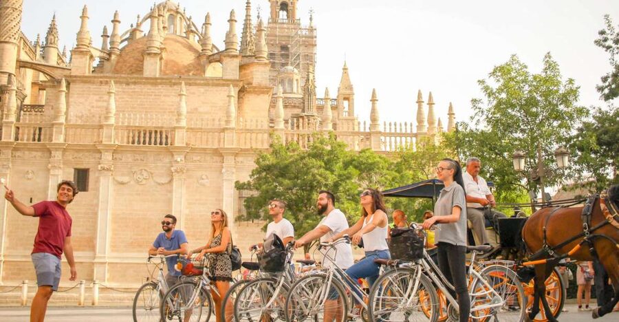 Seville: City Sightseeing and Local Culture Bike Tour - Key points at a glance