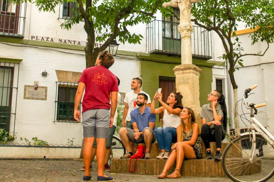 Seville: City Sightseeing and Local Culture Bike Tour - Torre del Oro and Seville’s riverfront