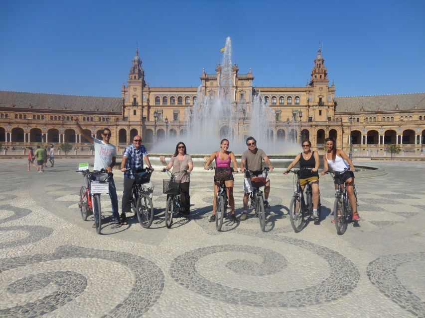 Seville: Electric Bike Tour in Small Group - Plaza de España and María Luisa Park