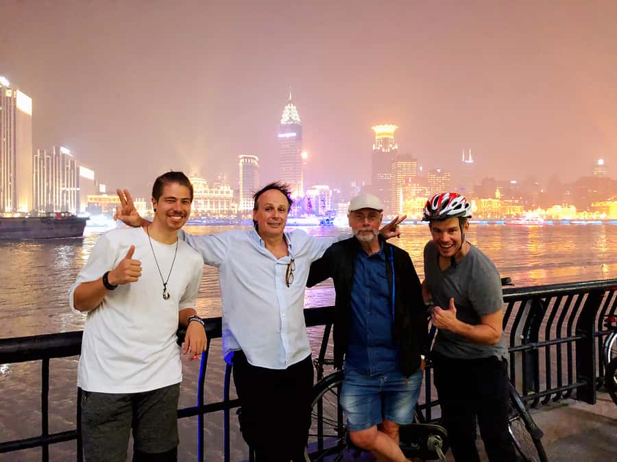 Shanghai Charming Night Small Group Bike Tour - Key points at a glance