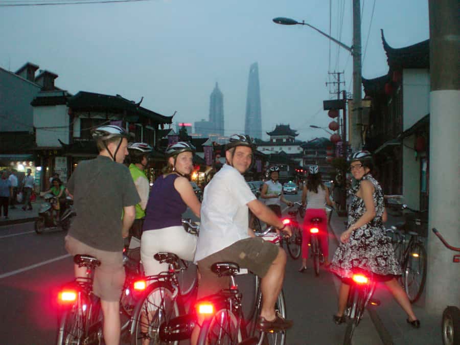 Shanghai Charming Night Small Group Bike Tour - What the guides add