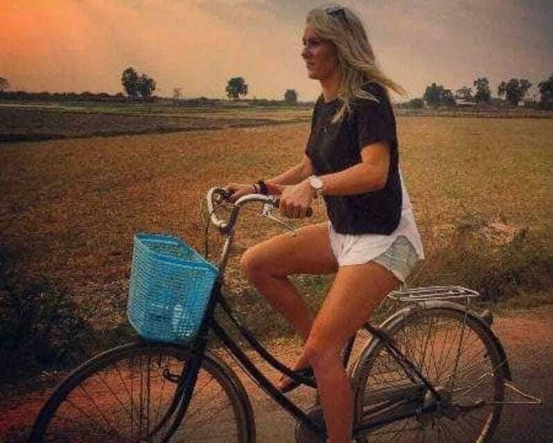 Small Group Countryside Sunset Bike Tours - Phnom Krom, picnic, and the sunset finish