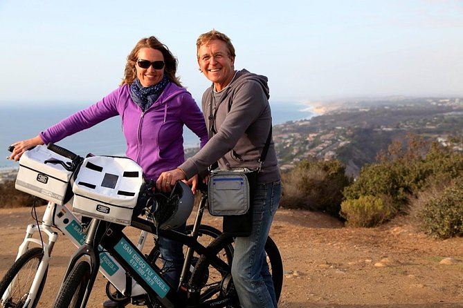 SoCal Riviera Electric Bike Tour of La Jolla and Mount Soledad - The climb to Mount Soledad