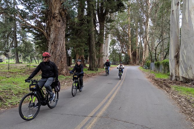 Sonoma Valley Pedal Assist Bike Tour with Lunch - Riding out from Sonoma Plaza at 9:30 a.m.