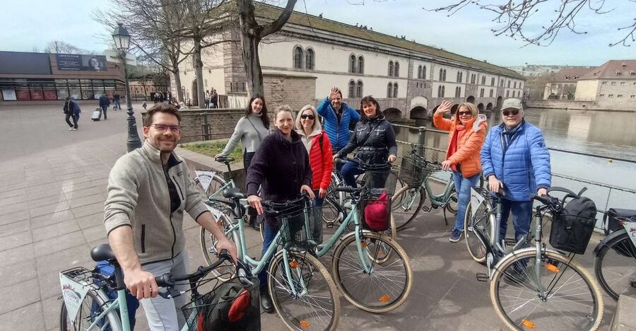 Strasbourg: Guided Bike Tour with a Local Guide - Petite France, covered bridges, and the Vauban Dam