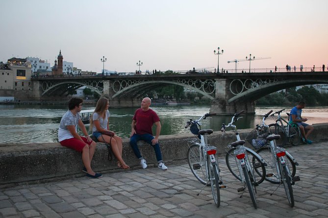 Sunset Guided Bike Tour in Seville - Triana, pottery, flamenco, and Iglesia de Santa Ana