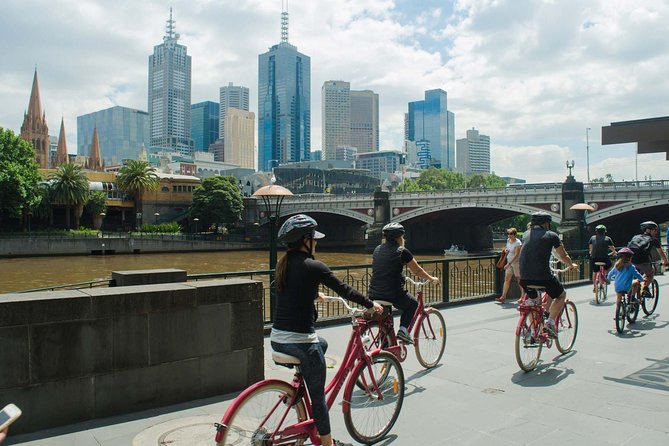 The Best of Melbourne Bike Tour - The Shrine of Remembrance adds national context