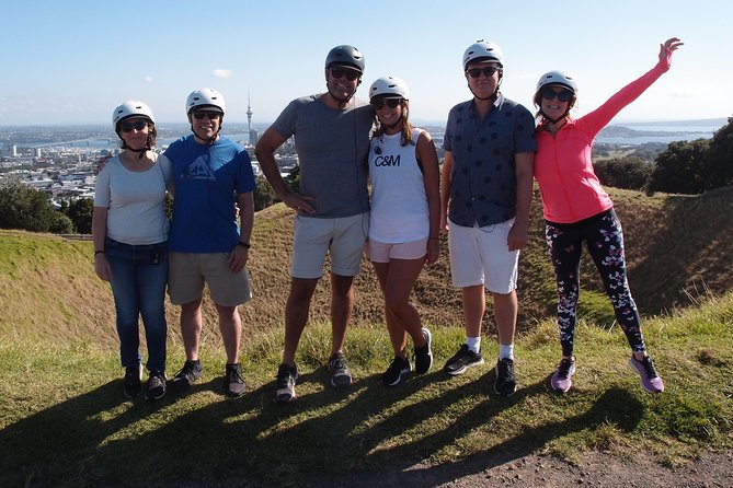 The Classic: our most popular electric bike tour of Auckland's Highlights - Silo Park and the Harbour Bridge views