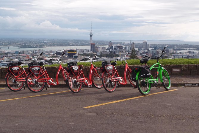 The Classic: our most popular electric bike tour of Auckland's Highlights - Wynyard Quarter and the Pink Path