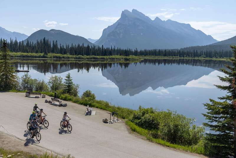 The Local Banff Explorer - E-Bike Tour - Along the Bow River to Bow Falls