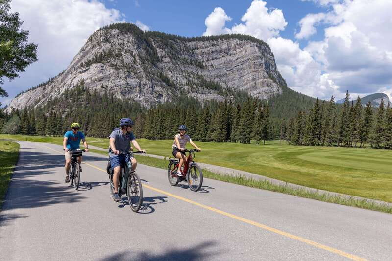 The Local Banff Explorer - E-Bike Tour - The golf course route and wildlife chances