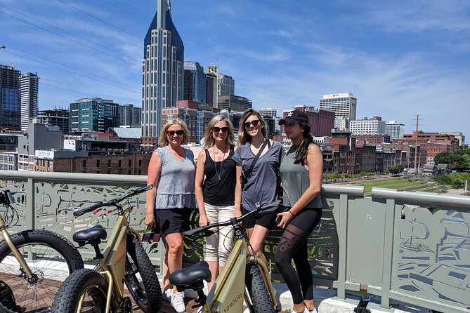 The Original Music City Electric Bicycle Guided City Tour 16miles - Starting near Music Row and getting comfortable on the bike