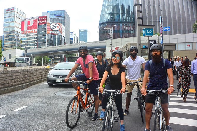 Tokyo Guided Small-Group Biking Tour - Finishing high above Shinjuku
