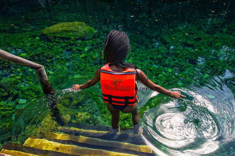 Tulum: Cenote Trail Bike Tour - The ride from Avenida Tulum into the jungle