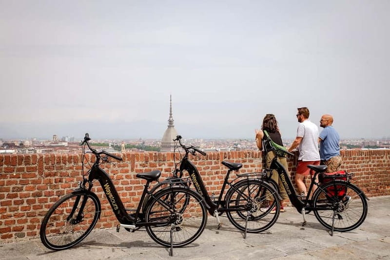 Turin E-Bike Tour: Explore the City and Its Best Viewpoint - Piazza San Carlo and Turin’s royal center
