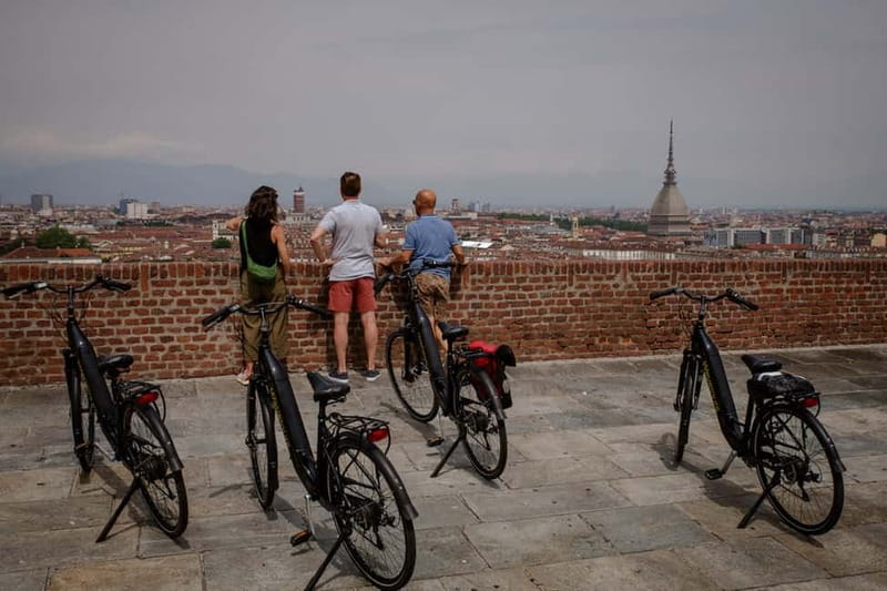 Turin E-Bike Tour: Explore the City and Its Best Viewpoint - Royal Gardens and Porta Palatina