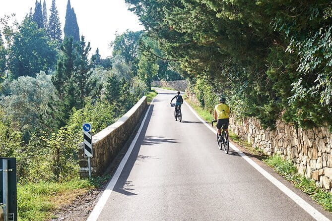 Tuscany Bike Tour with Wine, Oil and Food in the Florentine Hills - San Miniato al Monte and Florence from above