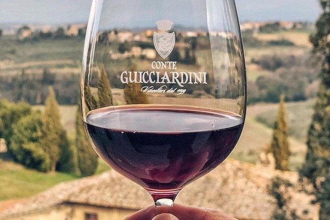 Tuscany Bike Tours Through the Chianti Hills with Wine Tasting - A medieval castle with wine, oil, and lunch