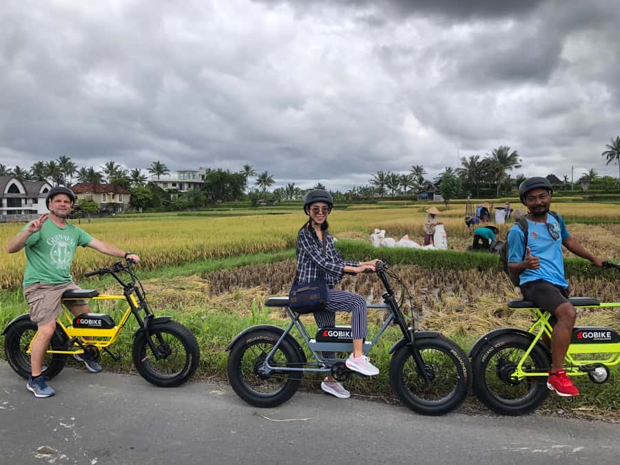 Ubud: Rice Terraces & Villages Half-Day Fat Tire E-Bike Tour - Safety, effort, and what the e-bike feels like