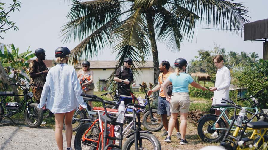 Ubud: Rice Terraces & Villages Half-Day Fat Tire E-Bike Tour - A small group with a personal feel