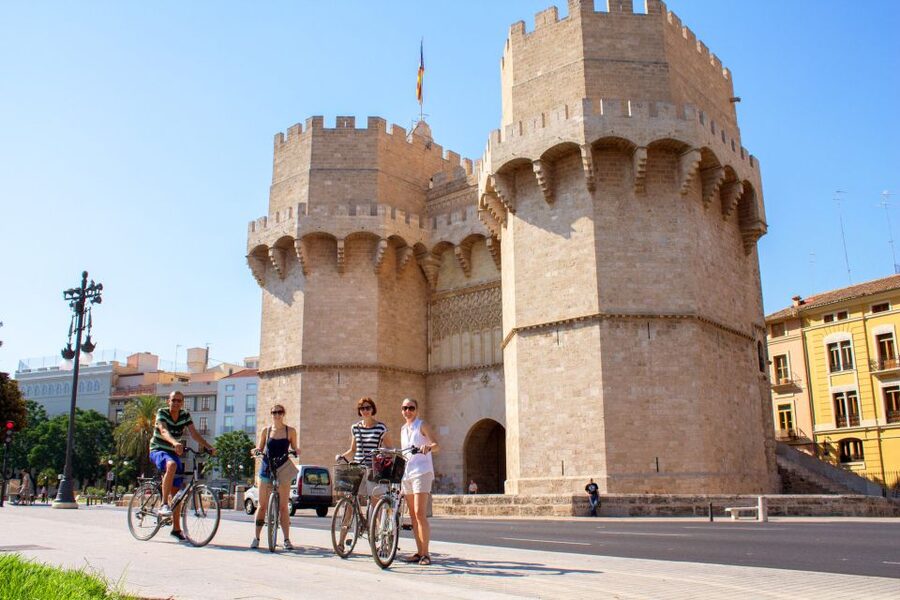 Valencia Bike Tour - Old Valencia, from Colón Market to the Quart Towers