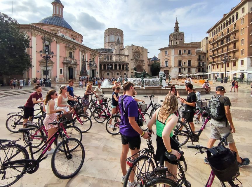 Valencia: City Highlights Guided Bike Tour - Valencia Cathedral and Serranos Towers