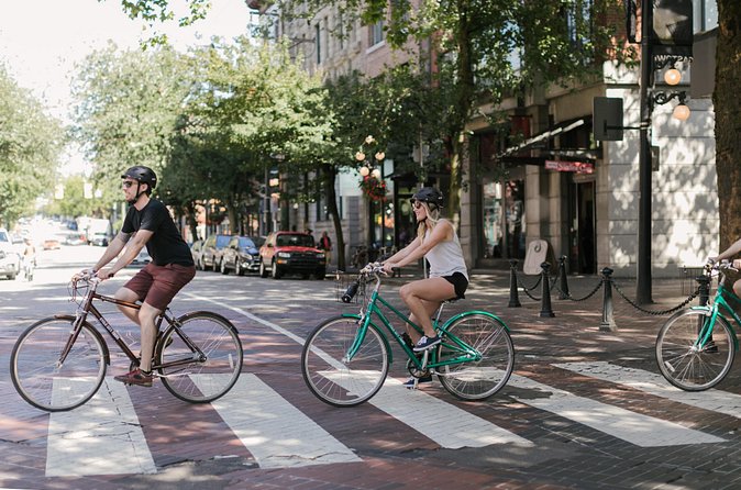 Vancouver Bike or Ebike Rental - Self Guided Map provided - Granville Island for food and local color
