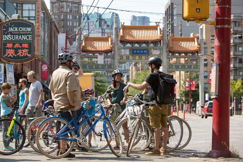Vancouver: Guided Bike Tour - Granville Island is the practical lunch pause