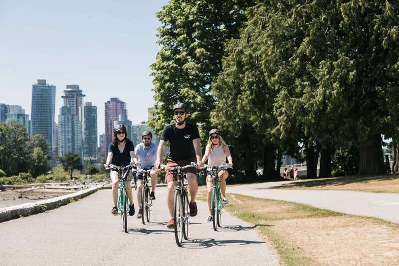 Vancouver: Stanley Park Bicycle Tour - Starting downtown at 648 Hornby Street