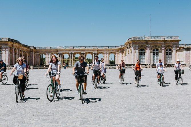 Versailles Domain Bike Tour with Palace Entry by Train from Paris - What the $131.81 price covers