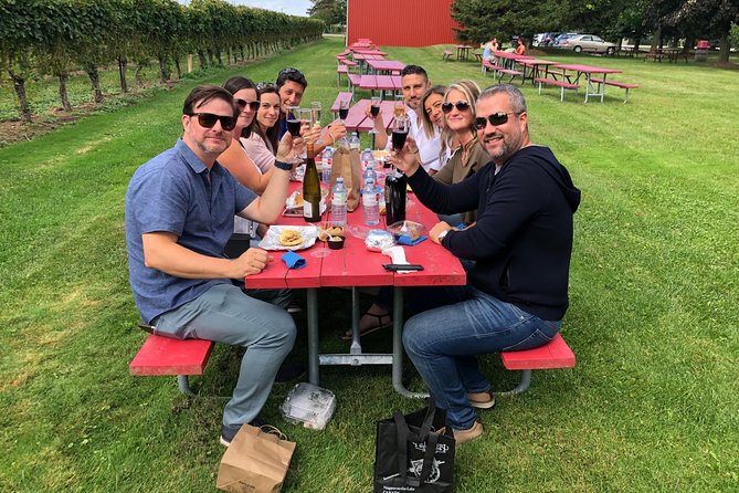 Vine and Dine Bicycle Wine Tour with Lunch - What the five-hour schedule feels like