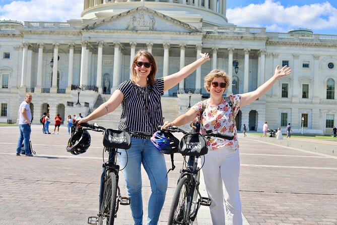 Washington DC Capital Sites Bike Tour - Starting at the Smithsonian Castle and National Gallery