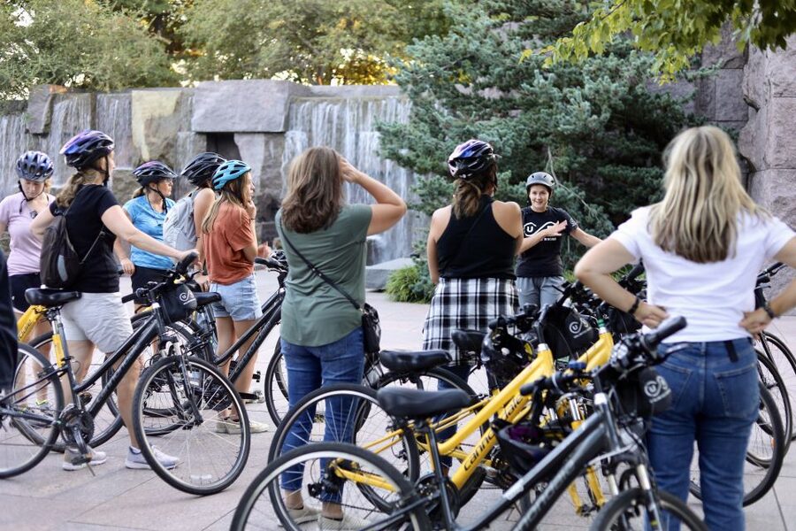 Washington DC: Monuments and Memorials Bike Tour - Korean War Veterans Memorial