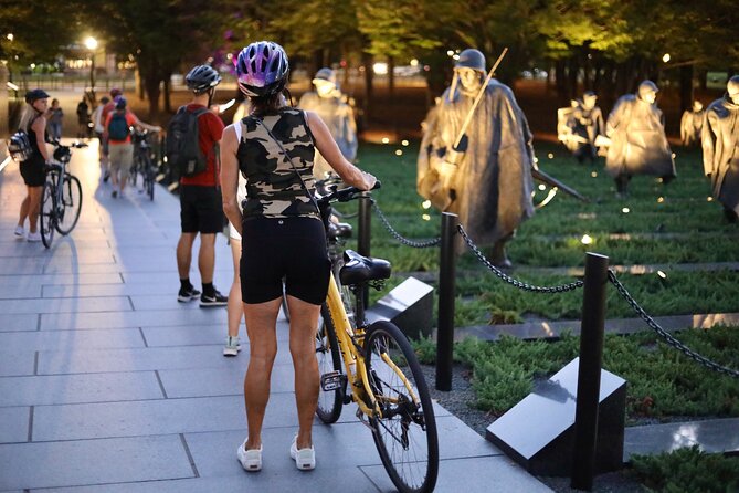 Washington DC Sites at Night Guided Bicycle Tour - Why a night bike tour works so well in Washington
