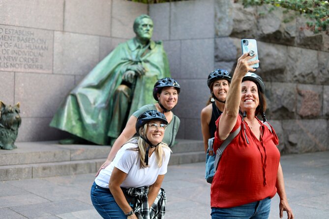 Washington DC Sites at Night Guided Bicycle Tour - Washington Monument and White House