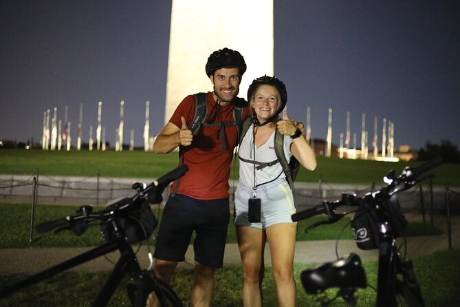 Washington DC Sites at Night Guided Bicycle Tour - Lincoln Memorial and Korean War Veterans Memorial