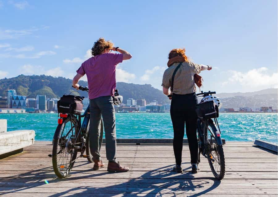 Wellington Electric Bike Rental - Climbing Mt Victoria without the usual struggle