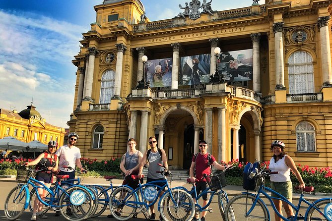 Zagreb Highlights Bike Tour - Art Pavilion and King Tomislav Square
